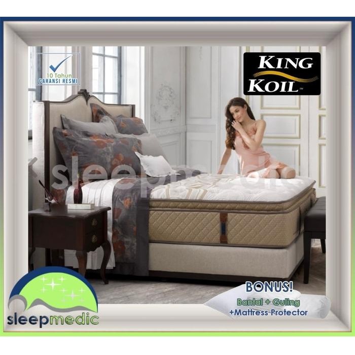 King Koil Springbed International Classic ( Kasur / Set ) 160 180 200