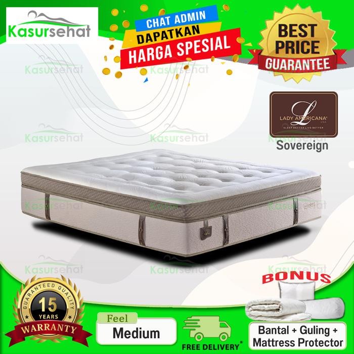 Lady Americana Kasur Springbed Sovereign - Hanya Kasur 180X200