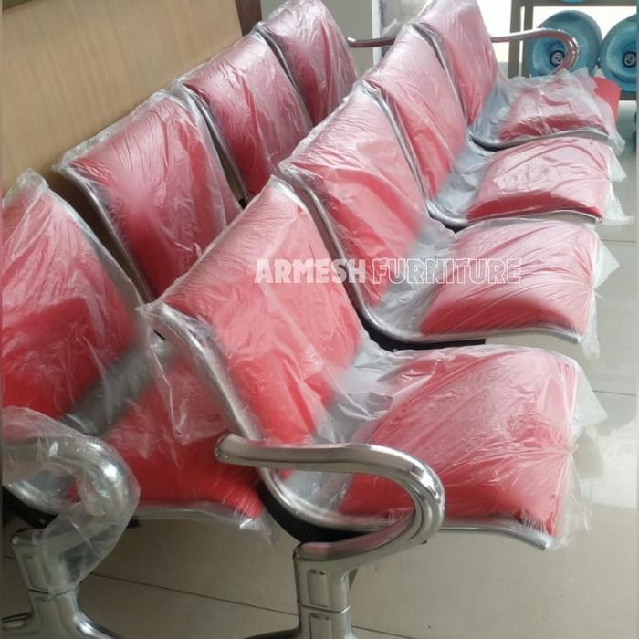 Kursi A Kursi Tunggu Kursi Deret 4 Dudukan Pakai Busa