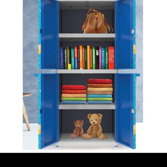 Lemari Pakaian 3 Pintu Lemari Plastik 3 Pintu Naiba 2294 Cabinet