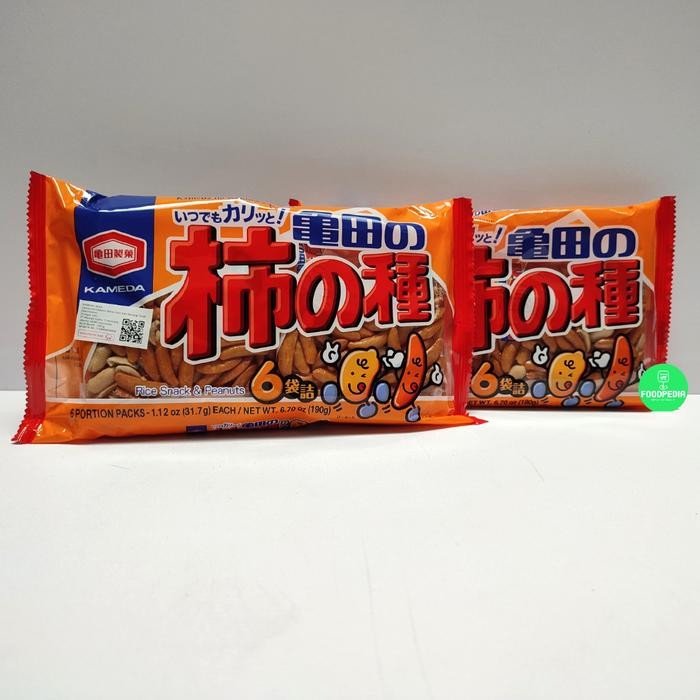 

Kameda Seika No Kakinotane 200Gr Kaki No Tane Snack Jepang Japan