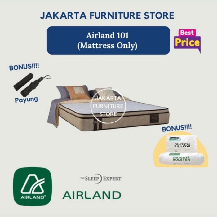 Spring Bed Airland 101 Uk.180X200 ( Mattress Only)