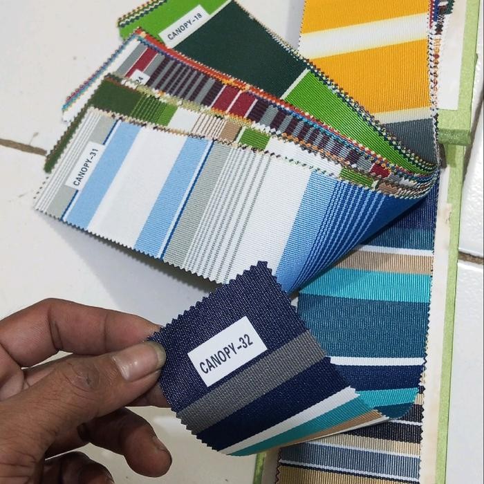 Kain Kanopi Meteran Kanopi Kain