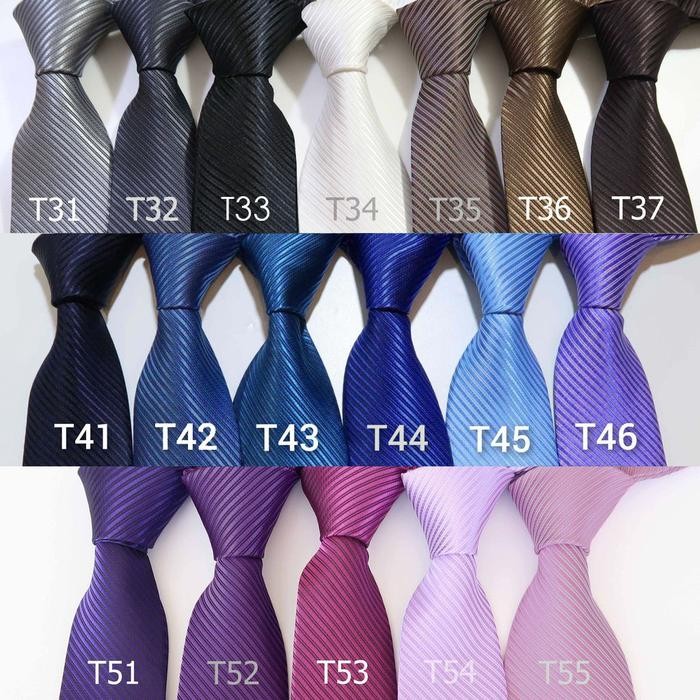 Dasi Pria Motif Salur Ukuran Dewasa Dasi Pria Motif Garis Dasi Merah Dasi Hijau Dasi Gold Dasi Hitam