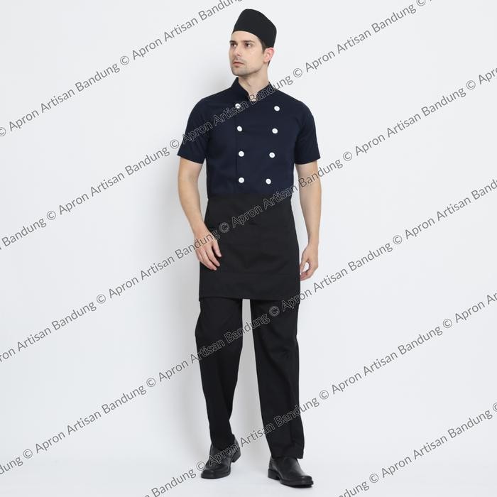 Topi Koki atau Chef Model Peci