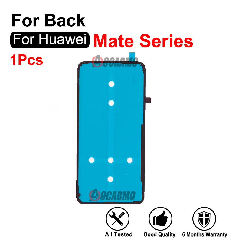 For Huawei Mate 10 20 30 40 Pro Rear Door Housing Mate 20Pro 30Pro Back Cover Adhesive Sticker Tape 