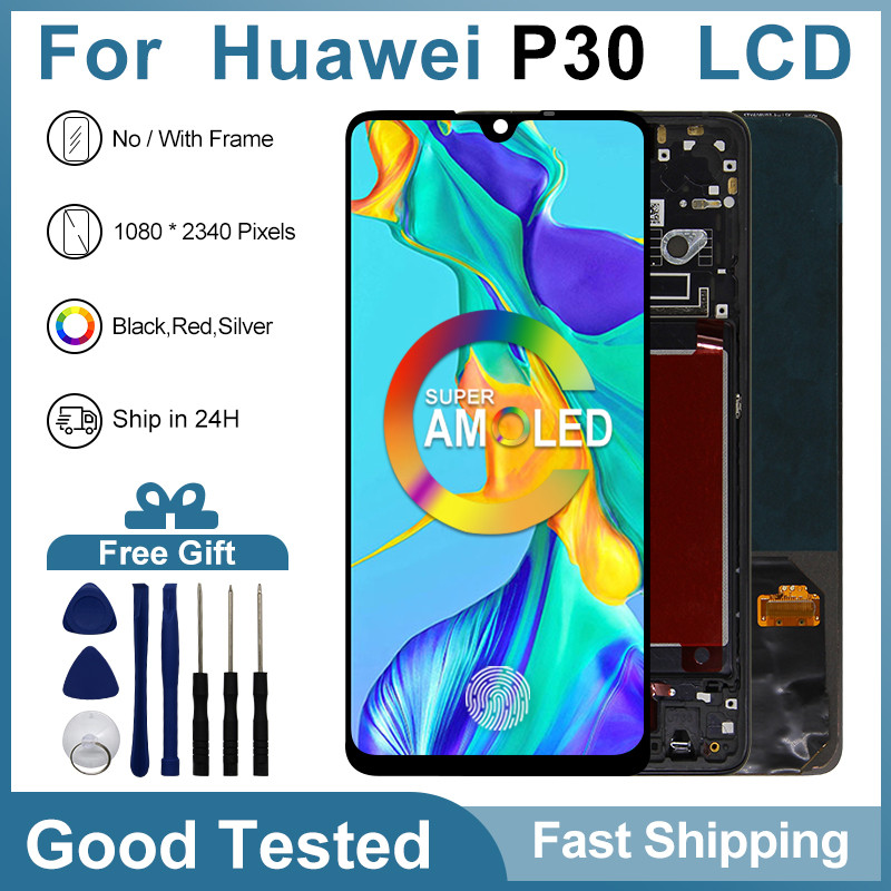OLED For Huawei P30 LCD ELE-AL00 Display Touch Screen Digitizer Assembly For Huawei P30 ELE-L29 ELE-