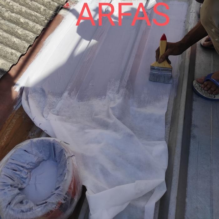 Tissue/Kain/Serat/Kasa/Membran Pelapis Cat Waterproofing / aquaproof .