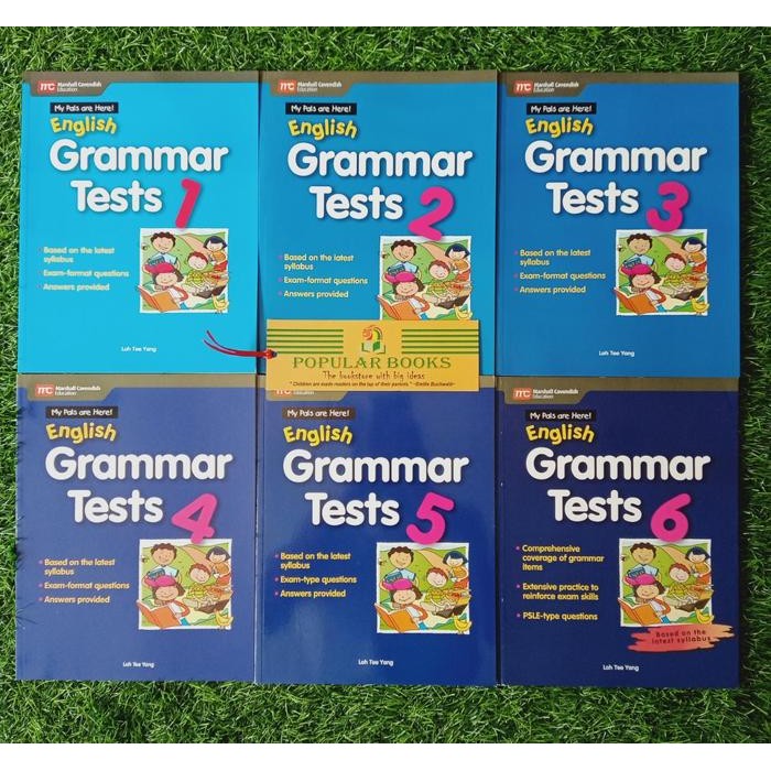 My Pals Are Here English Grammar Tests