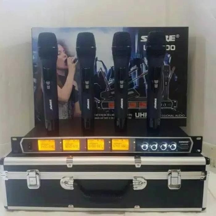 Mic Wireless Isi 4 Handle Shure UR4400 / UR 4400