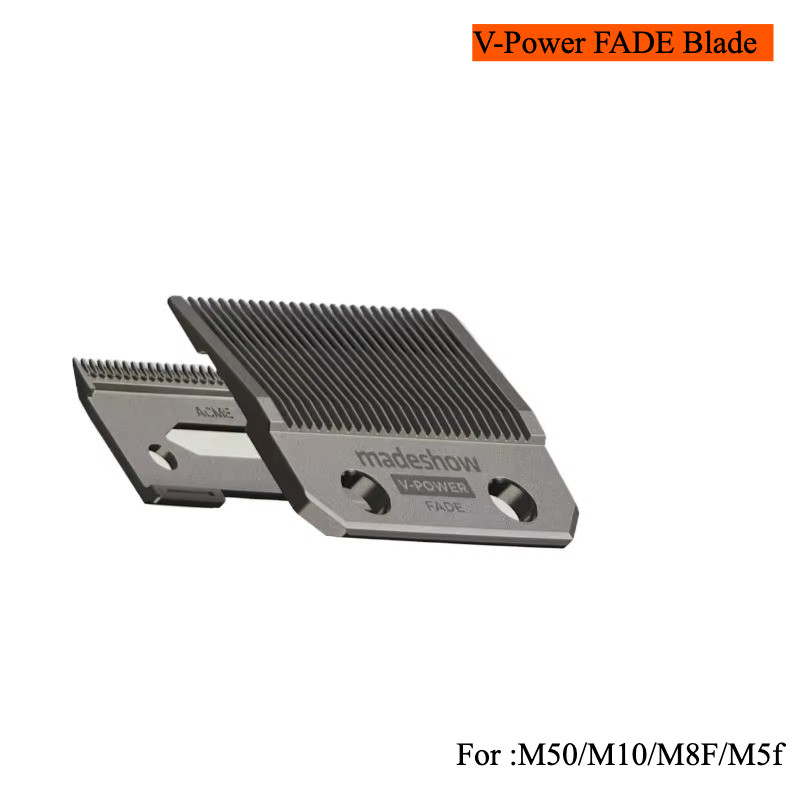 Madeshow M50 Original Replacement Blade,V-Power FADE Blade Clipper Professional Trimmer Shaver
