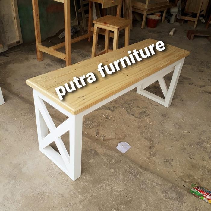 Bangku Panjang Jati Belanda Gratisongkir