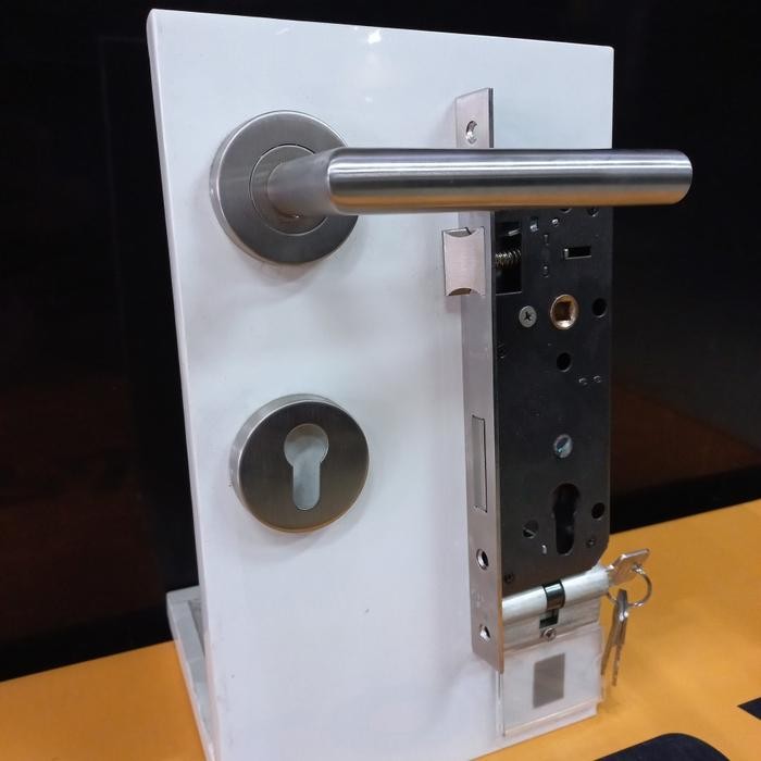 PALOMA HANDLE KUNCI SET TARIKAN PINTU GAGANG PINTU HANDLE STAINLESS LRP 401