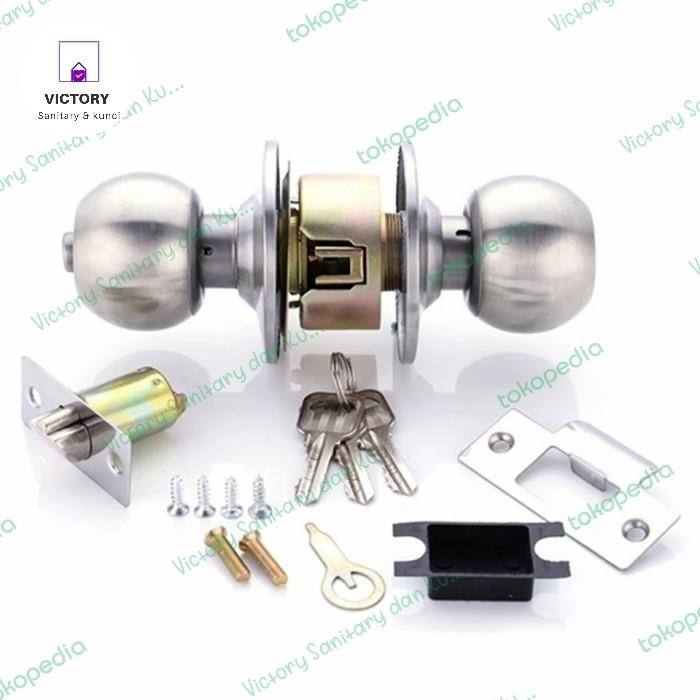TARIKAN KUNCI BULAT KUNCI PINTU PVC PLASTIK KAMAR MANDI