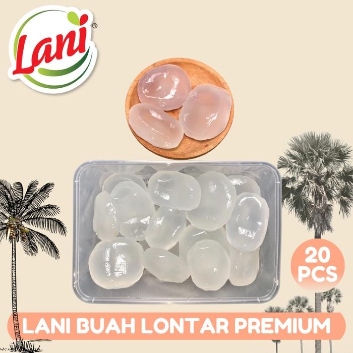 

LANI Buah Lontar Muda Segar (isi 20 biji) Siap Konsumsi