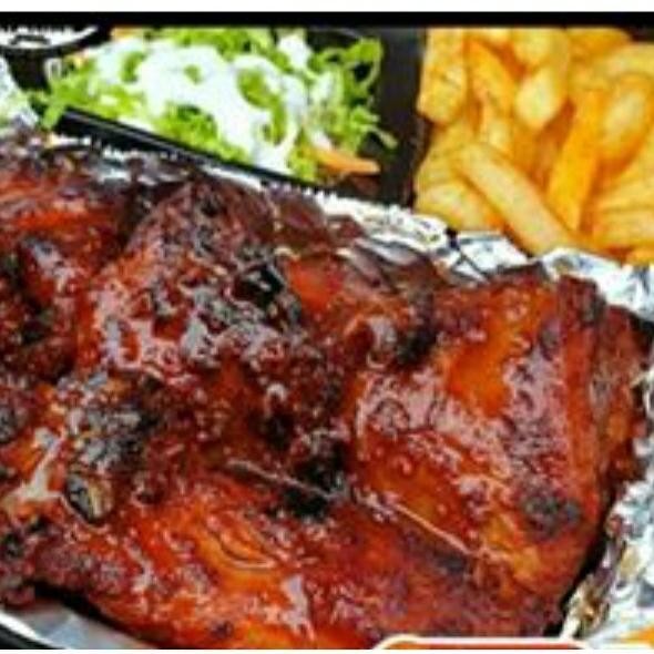 

paket nasi Box Event Smoked Chicken BBQ