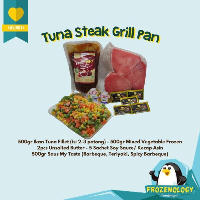 

Paket Tuna Steak Grill Pan