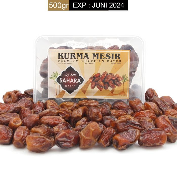 

Kurma Mesir 500gr Sahara - Korma Khalas Mesir