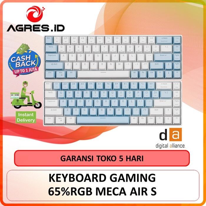 (Expert) KEYBOARD GAMING DIGITAL ALLIANCE MECA AIR S 65% Wireless