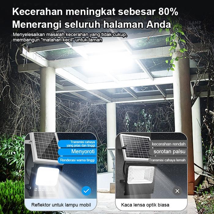 Lampu Tenaga Matahari 1000Watt 1000W Lampu Tembak Tenaga Surya Solar Panel 1000Watt Garansi Solar