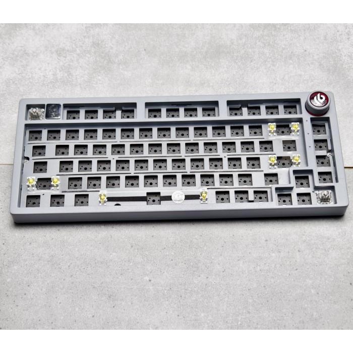 (Expert) LEOBOG Hi75 RGB Gasket Aluminum Barebone Mechanical Keyboard HI 75