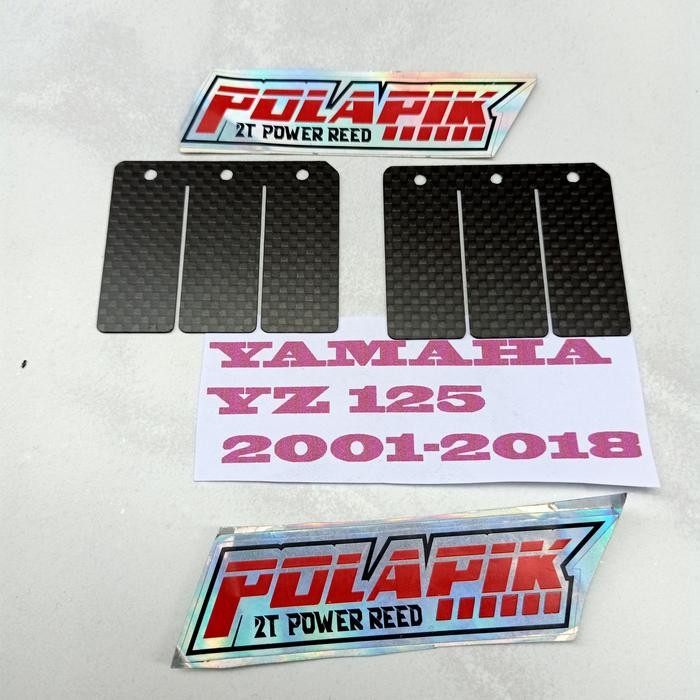 LIDAH MEMBRAN CARBON YAMAHA YZ 125 LIDAH MEMBRAN RACING YZ125