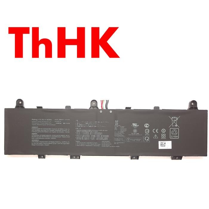 Genuine Original 90Wh C41N1906 Laptop Battery For Asus ROG Zephyrus Duo 15 SE GX551QS Notebook