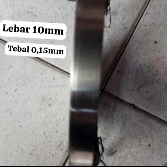 PROMO KAWAT NIKELIN PIPIH 0,15 LEBAR 10MM TERMURAH