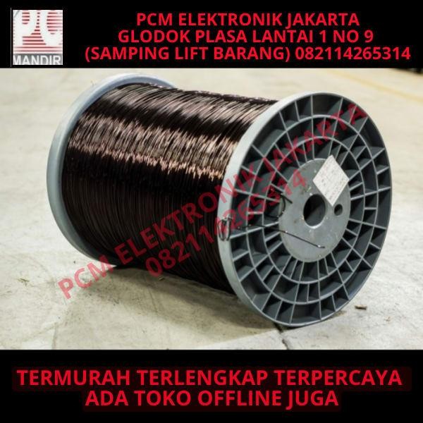 PROMO KAWAT EMAIL ALUMINIUM(BUKAN TEMBAGA)0.8 0.9 1MM 2MM 3MM 4MM 1KG TERMURAH
