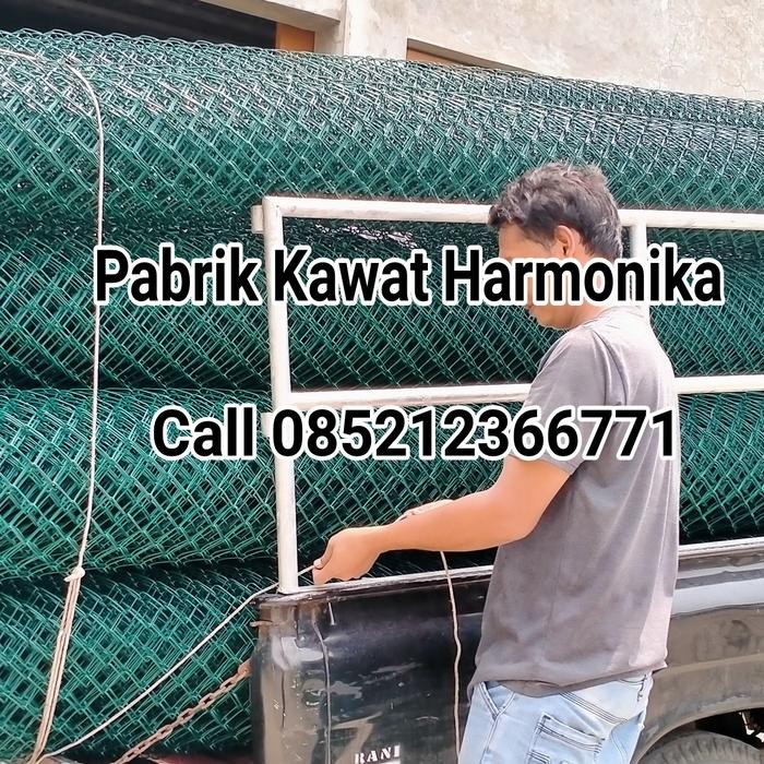 PROMO KAWAT HARMONIKA PVC KOTAK 2 CM TEBAL 2,8MM TERMURAH