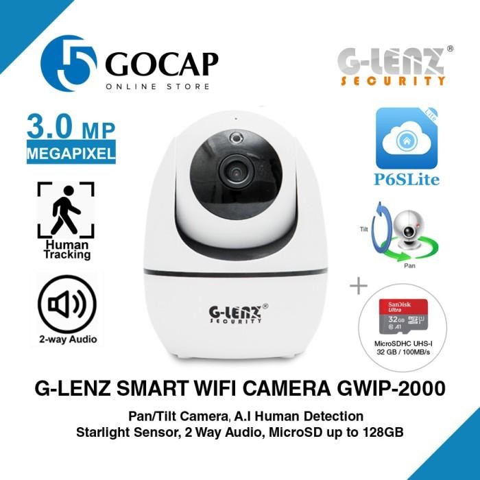 [Expret] GLENZ SMART IP CAMERA CCTV PTZ - GWIP - 2000 + Memory