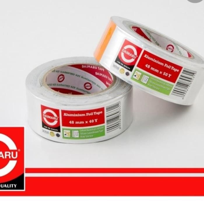 Expert DAIMARU Isolasi Aluminium ,Aluminium Foil Tape,Isolasi Tambal Panci 2'