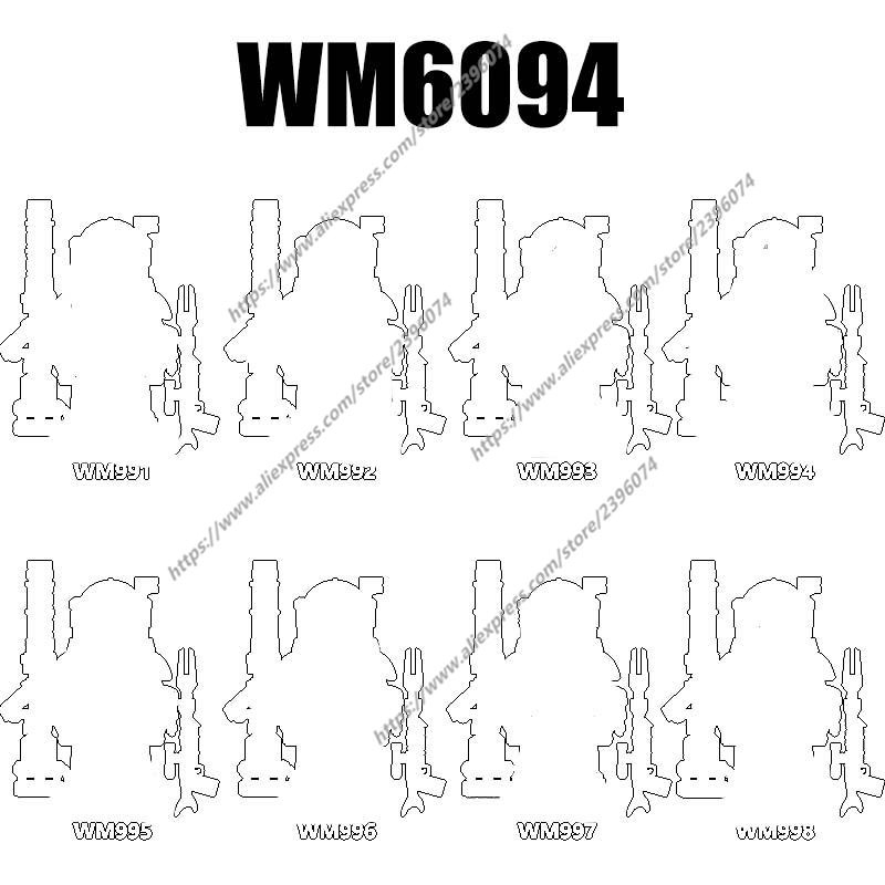 Wm6094 Action Figures Movie Accessories Building Blocks Bricks Toys Wm991 Wm992 Wm993 Wm994 Wm995