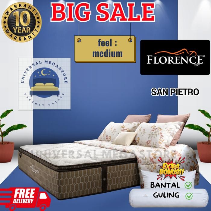 Florence Kasur Springbed New San Pietro