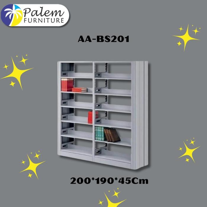 Rak Perpustakaan Rak Buku Besi Rak Buku Rak Besi Rak Tas Anti Rayap