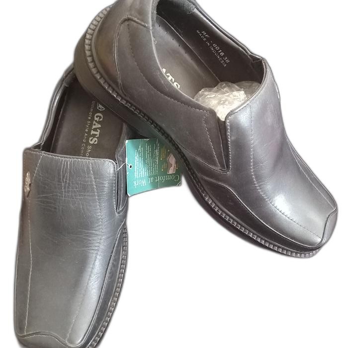 sepatu kulit GATS formal pria pantofel boots uk.38 kerja kantor
