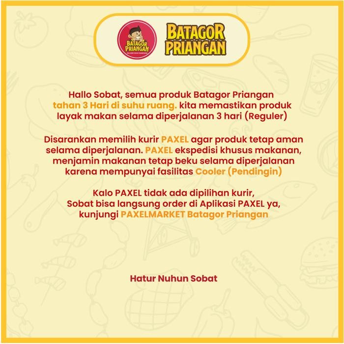 

Batagor Priangan - Baso tahu kukus isi 10 Batagor Bandung