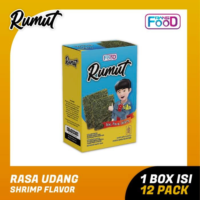 

Rumut Goreng Cemilan Rumput Laut 10 Gr - Snack rumput laut isi 2 lembar