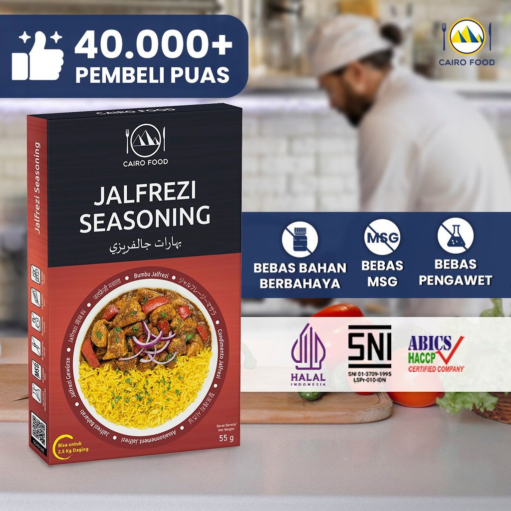 

Cairo Food - Bumbu Jalfrezi Asli Rempah