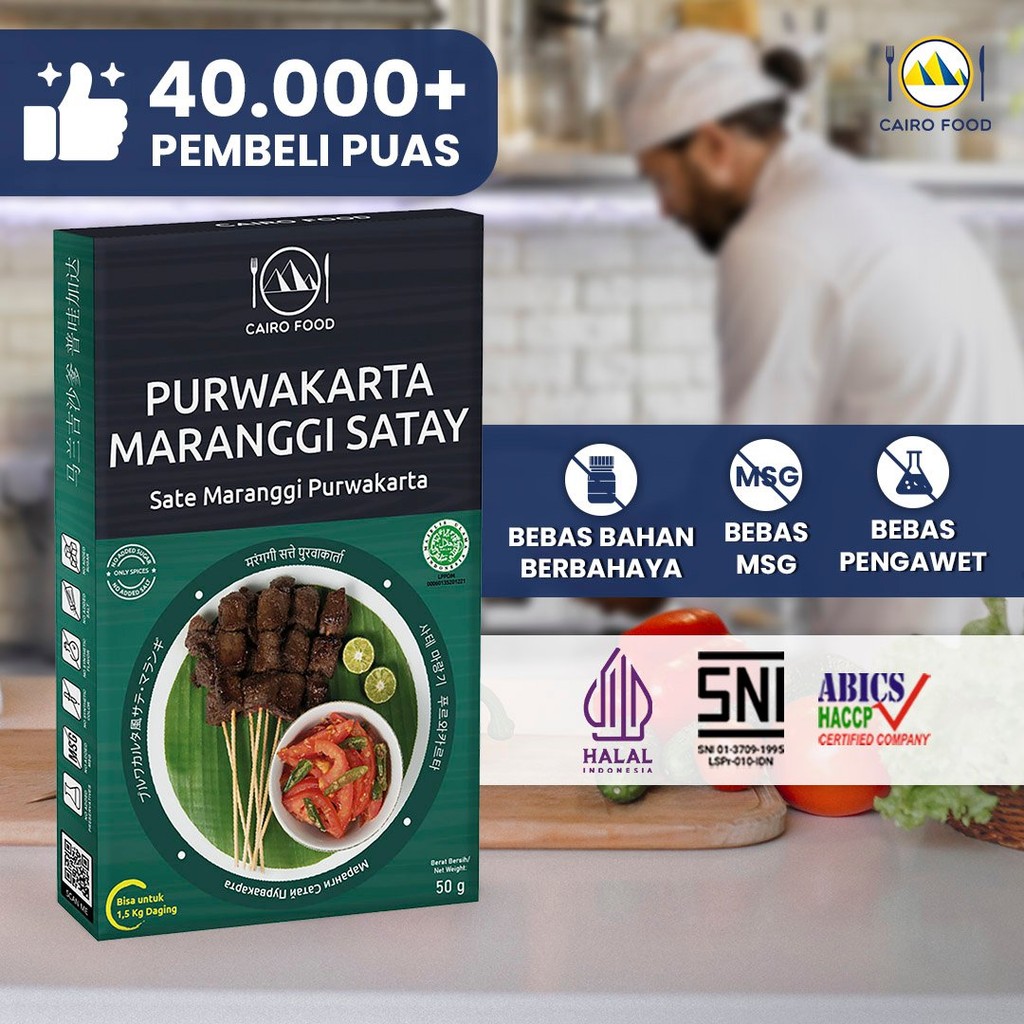 

Cairo Food - Bumbu Sate Maranggi Purwakarta Asli Rempah