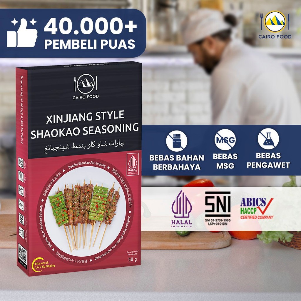 

Cairo Food - Bumbu Shaokao ala Xinjiang Asli Rempah