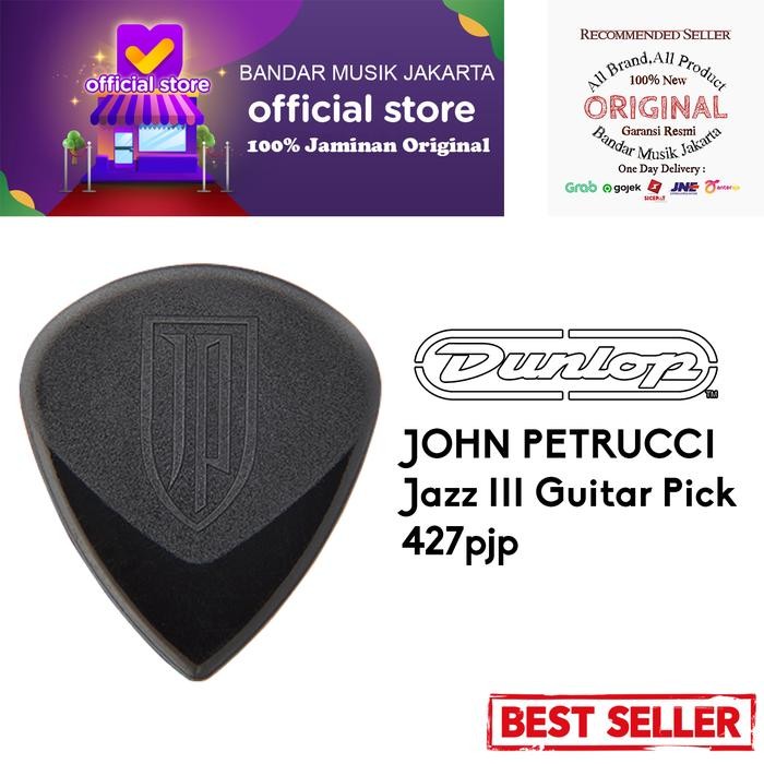 Jim John Petrucci Jazz III Guitar Pick 427pjp