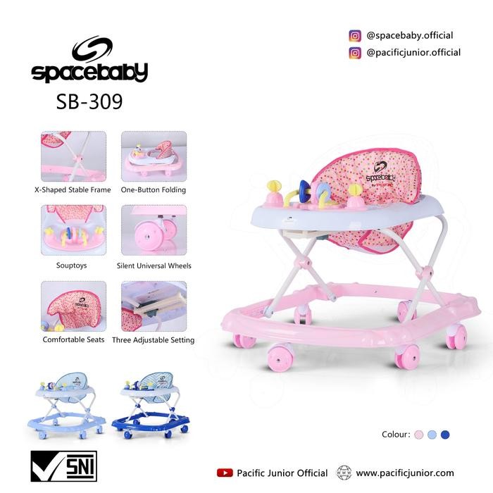 baby walker space baby 309 baby walker space baby murah kado bayi