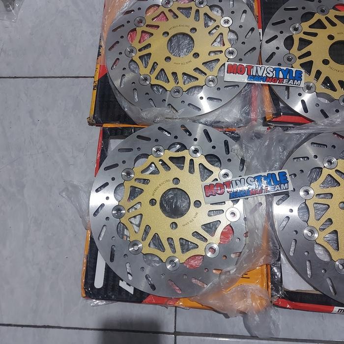 piringan my bug 260mm 260 mm suzuki skywave plus breket floting