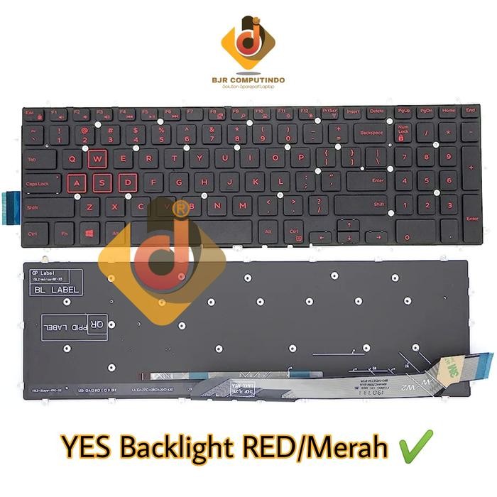Keyboard Dell G5 5587 5590 G7 7588 7590 7790 G3 3579 3779 3590 7566