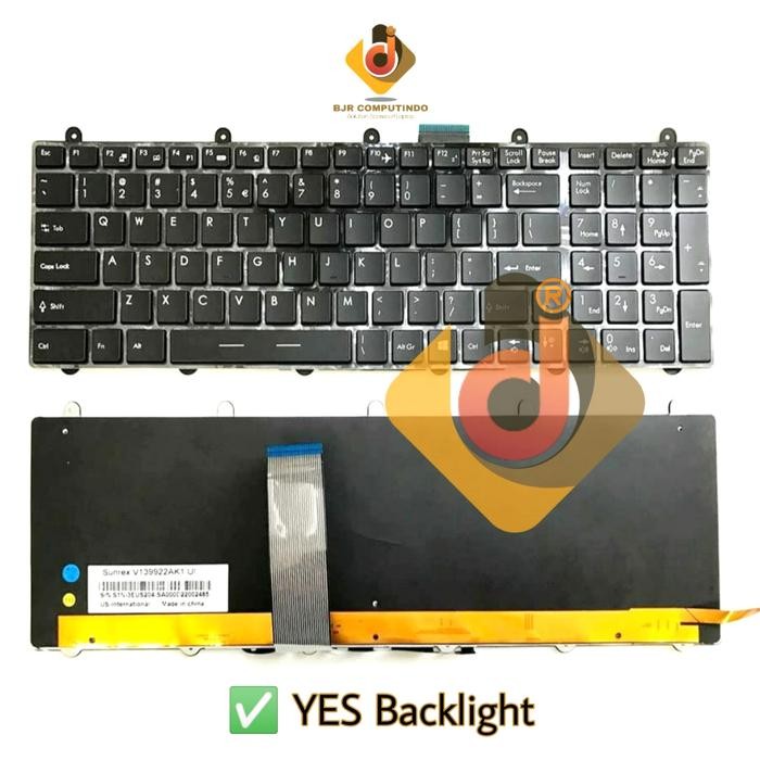 Keyboard MSI CX60 CX61 CX70 CR61 GX60 GP60 GP70 GE60 GE70 CR70 GT70 60