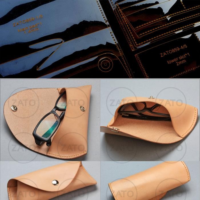 

AT Template / Pattern tempat kacamata Code ZATO835