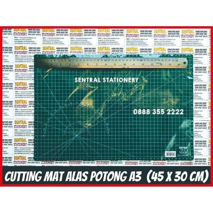 

AT JOYKO CUTTING MAT ALAS PEMOTONG UKURAN A3 45 X 30 CM MURAH