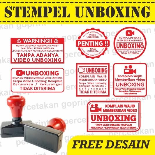 

AT Stempel Unboxing Olshop stempel otomatis warna online shop Tinta