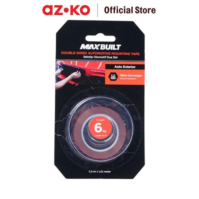 

AT AZKO Maxbuilt 1.2 cmx1.52 mtr Isolasi Mounting Tape Automotive Exterior Isolasi Lakban Alat
